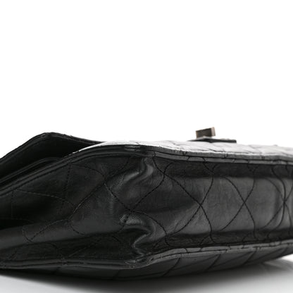 Chanel Washed Lambskin Maxi Take Away Flap Bag Black 9 of 16