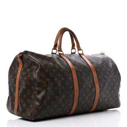 Louis Vuitton Monogram Keepall Bandouliere 55 3 of 23