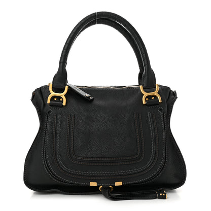 Chloe Calfskin Medium Marcie Satchel Black 1 of 10