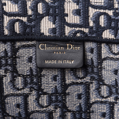Christian Dior Oblique Book Tote Blue Multicolor 6 of 11