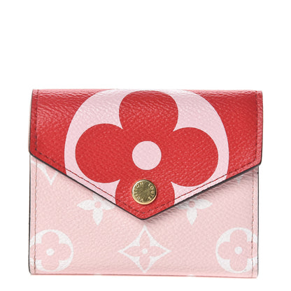 Louis Vuitton Monogram Giant Zoe Wallet Rouge Rose 1 of 8