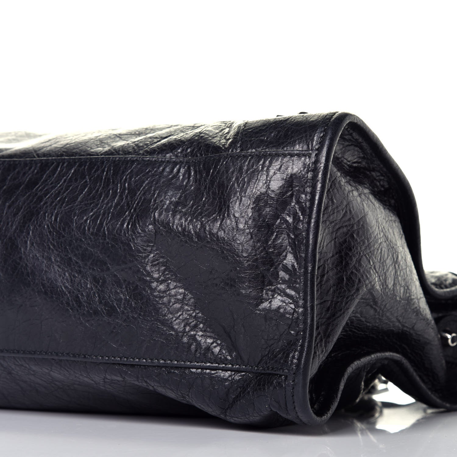 Balenciaga Agneau Classic Silver Hardware City Black 10 of 10
