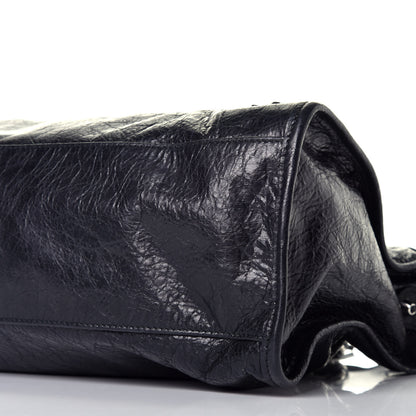 Balenciaga Agneau Classic Silver Hardware City Black 10 of 10