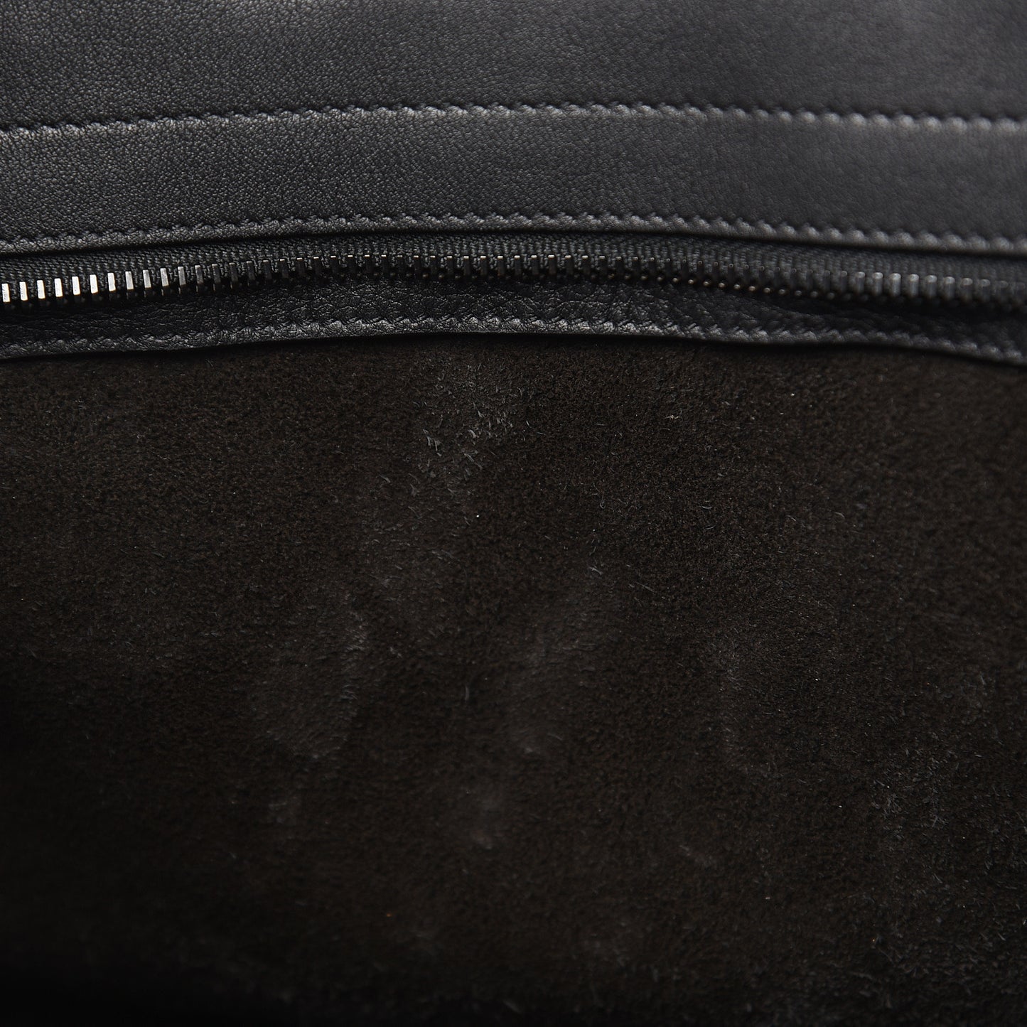 Calfskin Small Monogram Downtown Cabas Black White