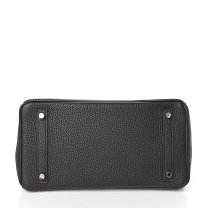 Hermes Togo Birkin 30 Black 6 of 32