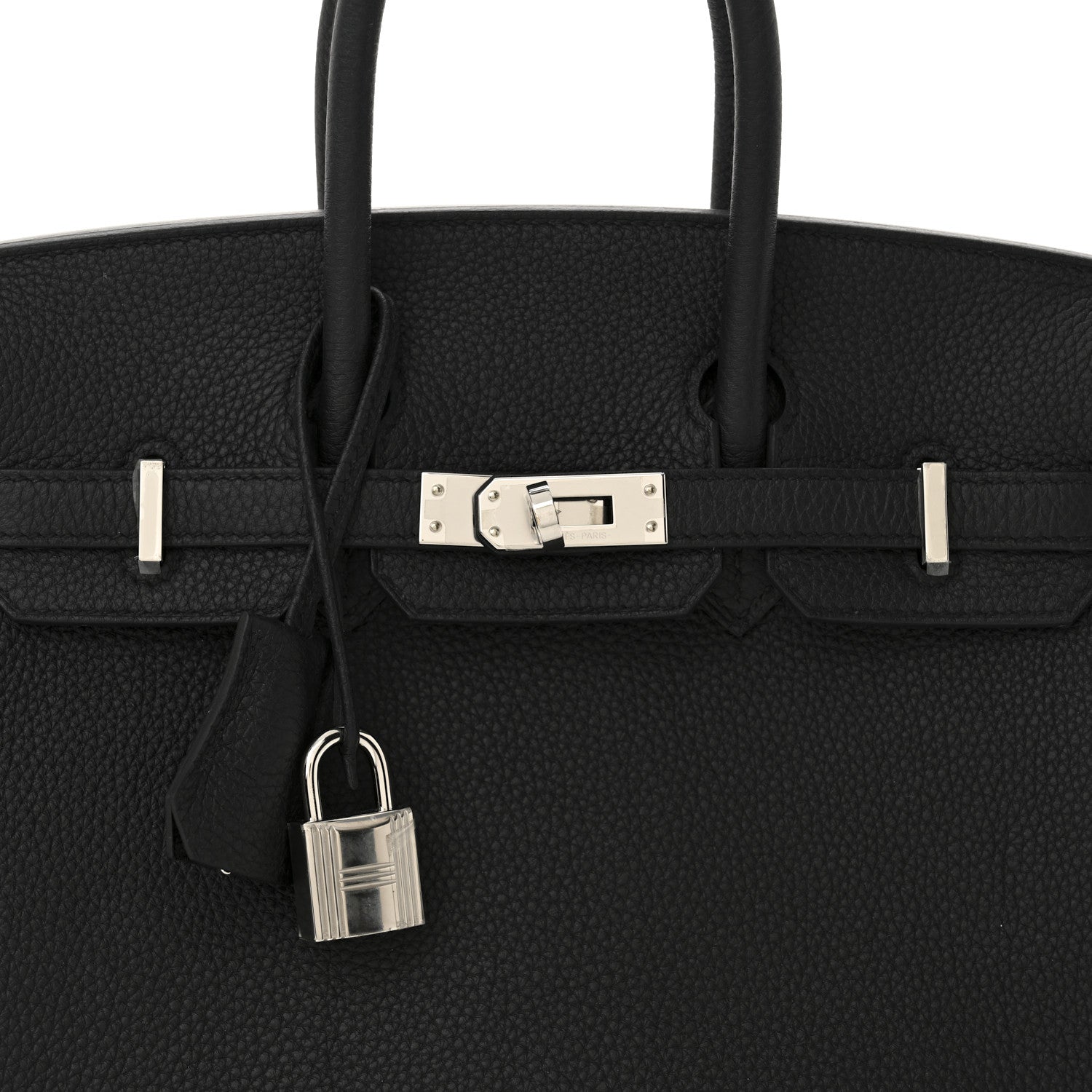 Hermes Togo Birkin 25 Black 8 of 12