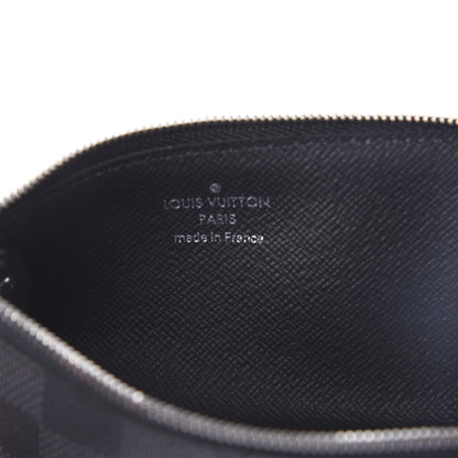 Louis Vuitton Damier Graphite 4 Key Holder 6 of 6