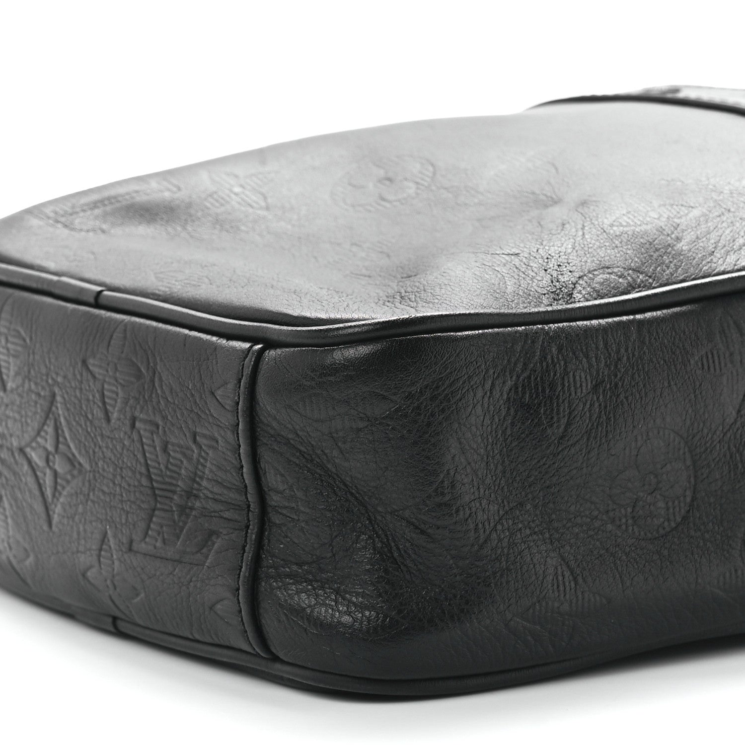 Louis Vuitton Calfskin Monogram Shadow Danube PM Black 12 of 12
