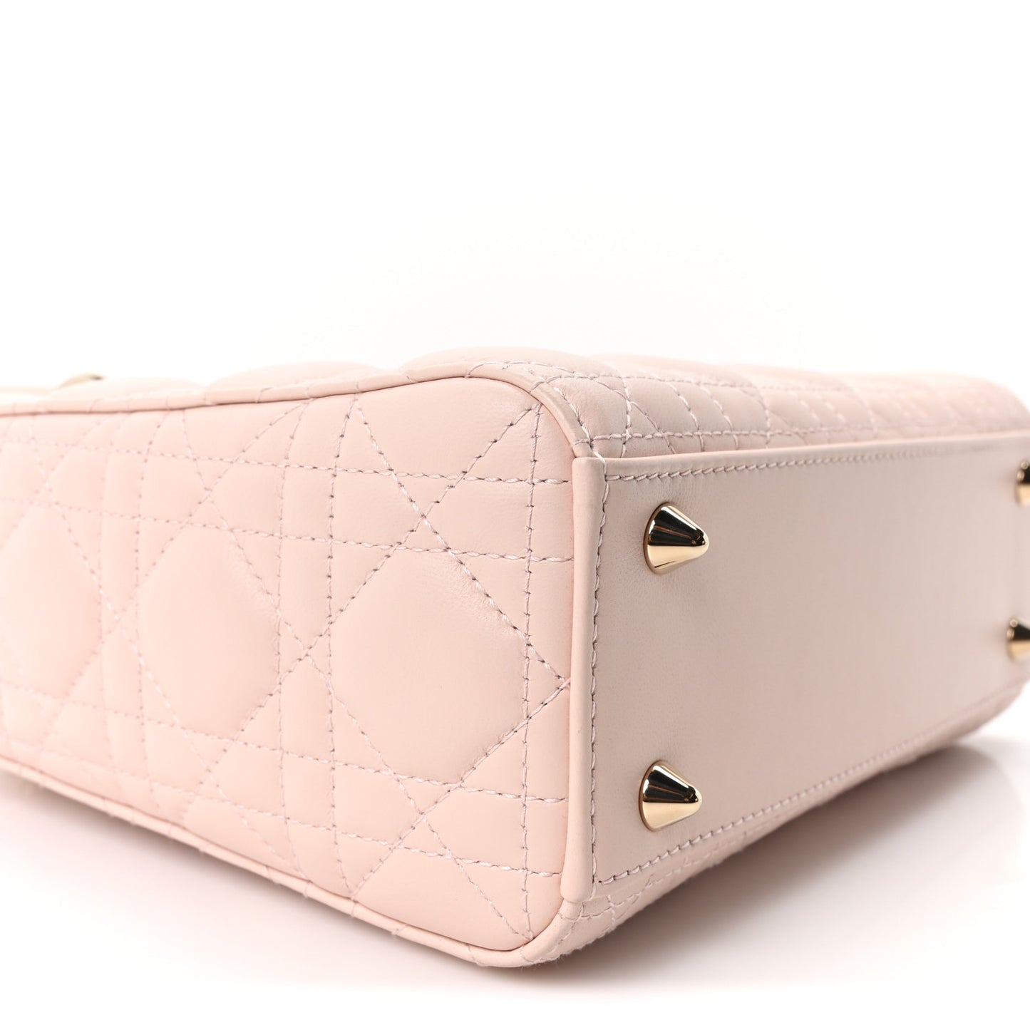Lambskin Cannage Small My ABCDior Lady Dior Light Pink