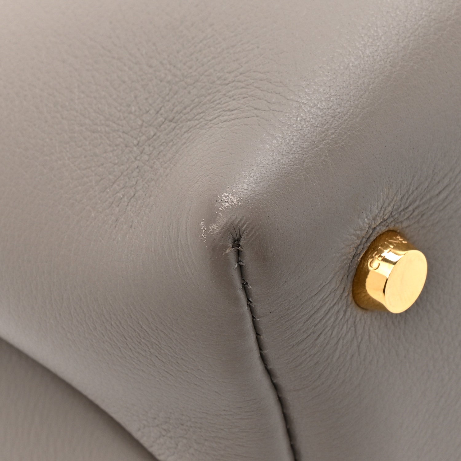 Celine Supple Calfskin Medium Nino Smoked Brown 12 of 13