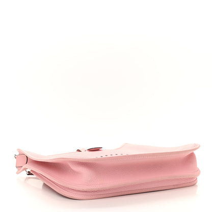 Hermes Taurillon Clemence Evelyne III PM Rose Sakura 4 of 11