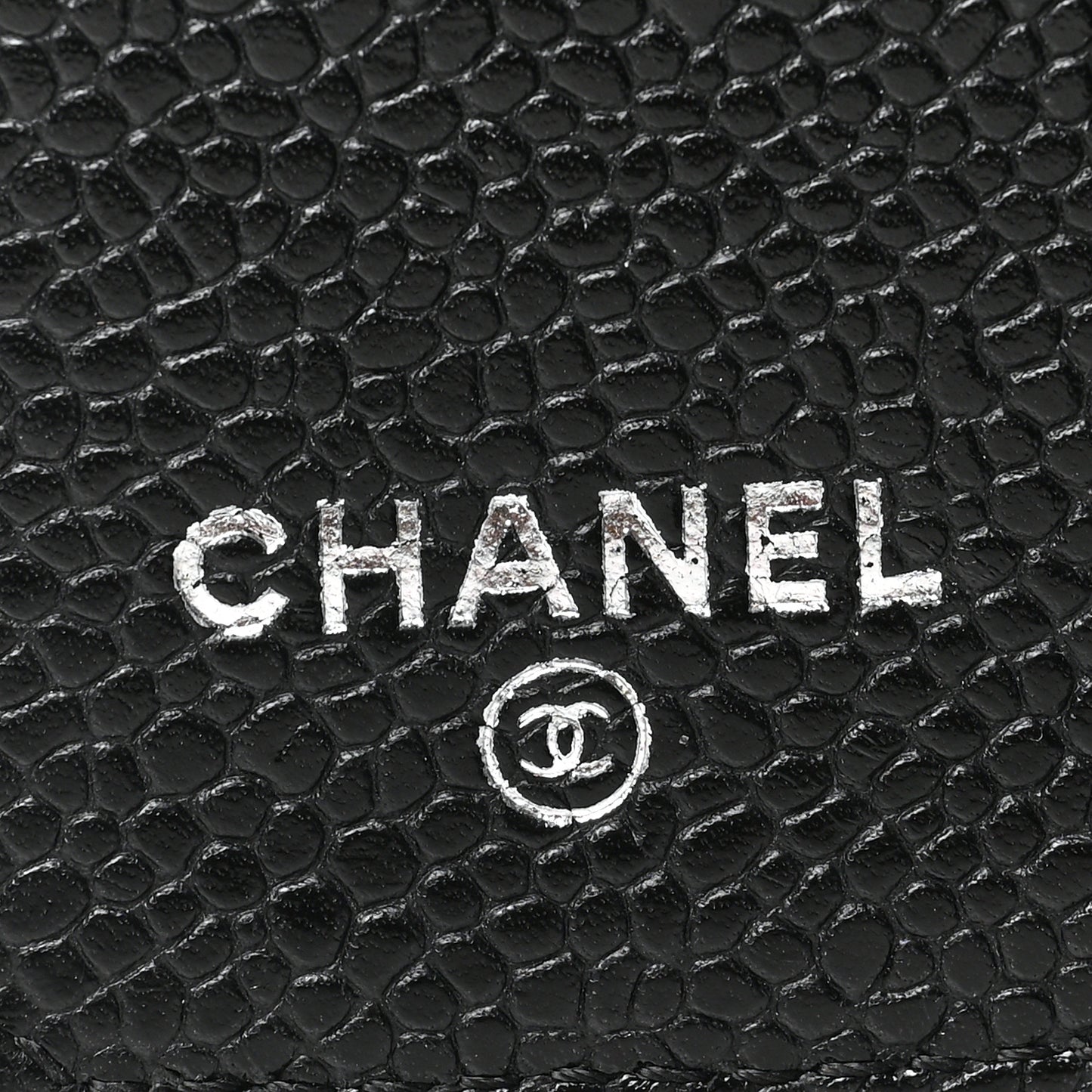 Caviar Quilted Passport Holder Black