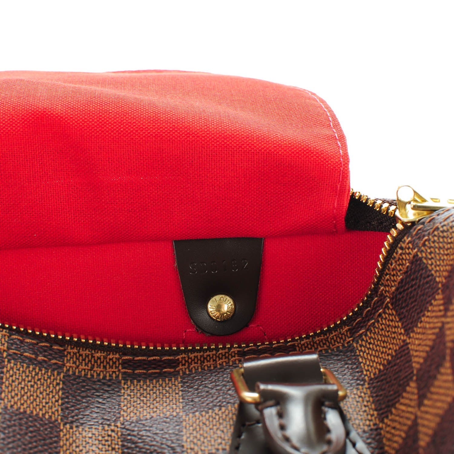 Louis Vuitton Damier Ebene Speedy Bandouliere 25 8 of 8