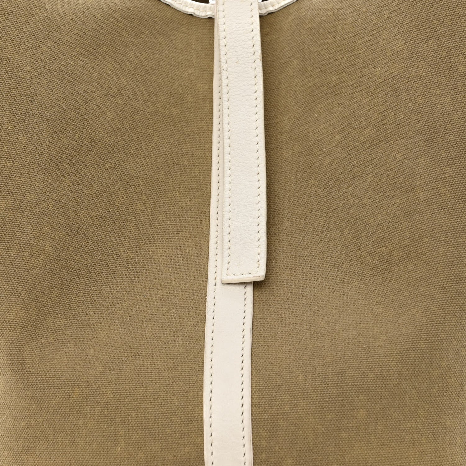 Hermes Toile Swift Picotin 18 PM White Vert Miliatire 8 of 13