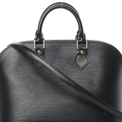 Louis Vuitton Epi Alma PM Black 8 of 18