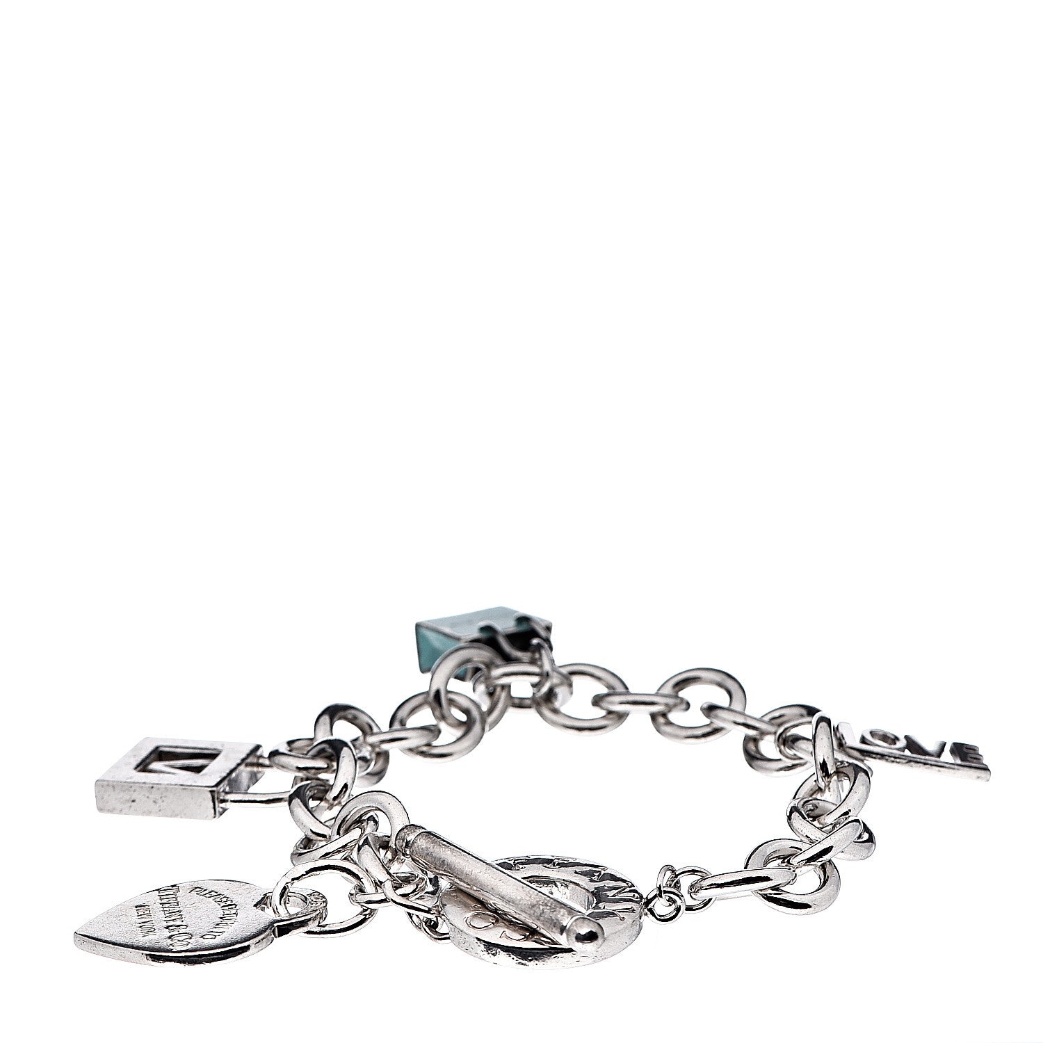 Tiffany Sterling Silver Charm Bracelet 3 of 5