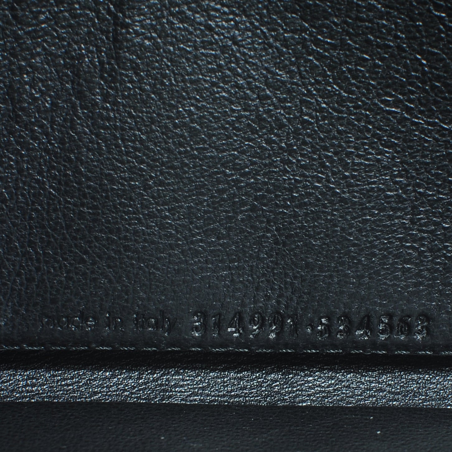 Saint Laurent Leather Y Line Zip Around Wallet Black 7 of 7