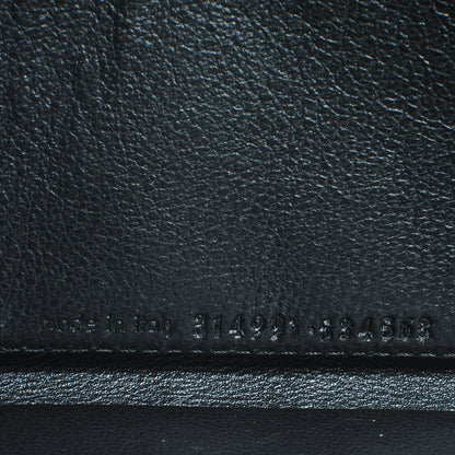 Saint Laurent Leather Y Line Zip Around Wallet Black 7 of 7