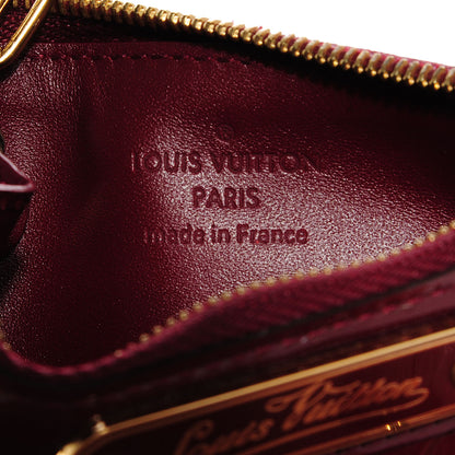 Louis Vuitton Vernis Key Pouch Griotte 6 of 9