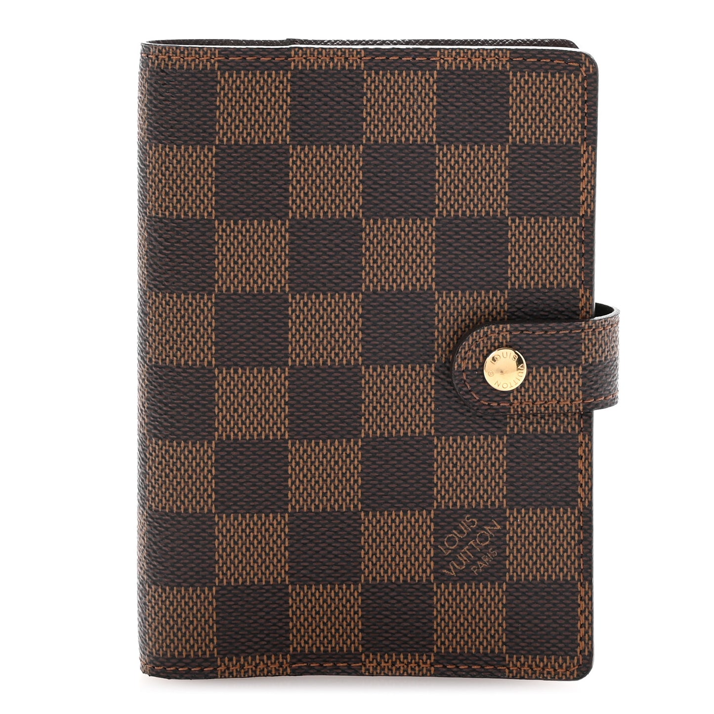 Damier Ebene Small Ring Agenda Cover