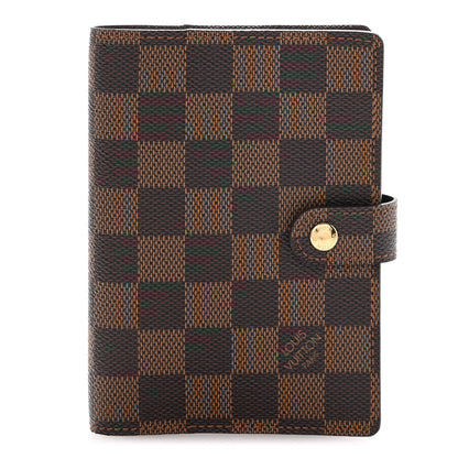 Louis Vuitton Damier Ebene Small Ring Agenda Cover 1 of 6