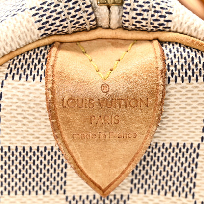 Louis Vuitton Damier Azur Speedy 30 6 of 13