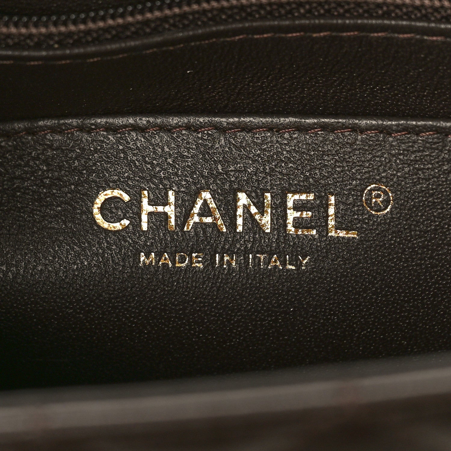 Chanel Lambskin Quilted Mini Rectangular Flap Dark Brown 6 of 9