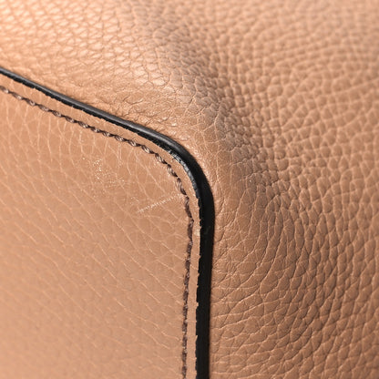 Gucci Pebbled Calfskin Large Soho Hobo Camelia 10 of 12