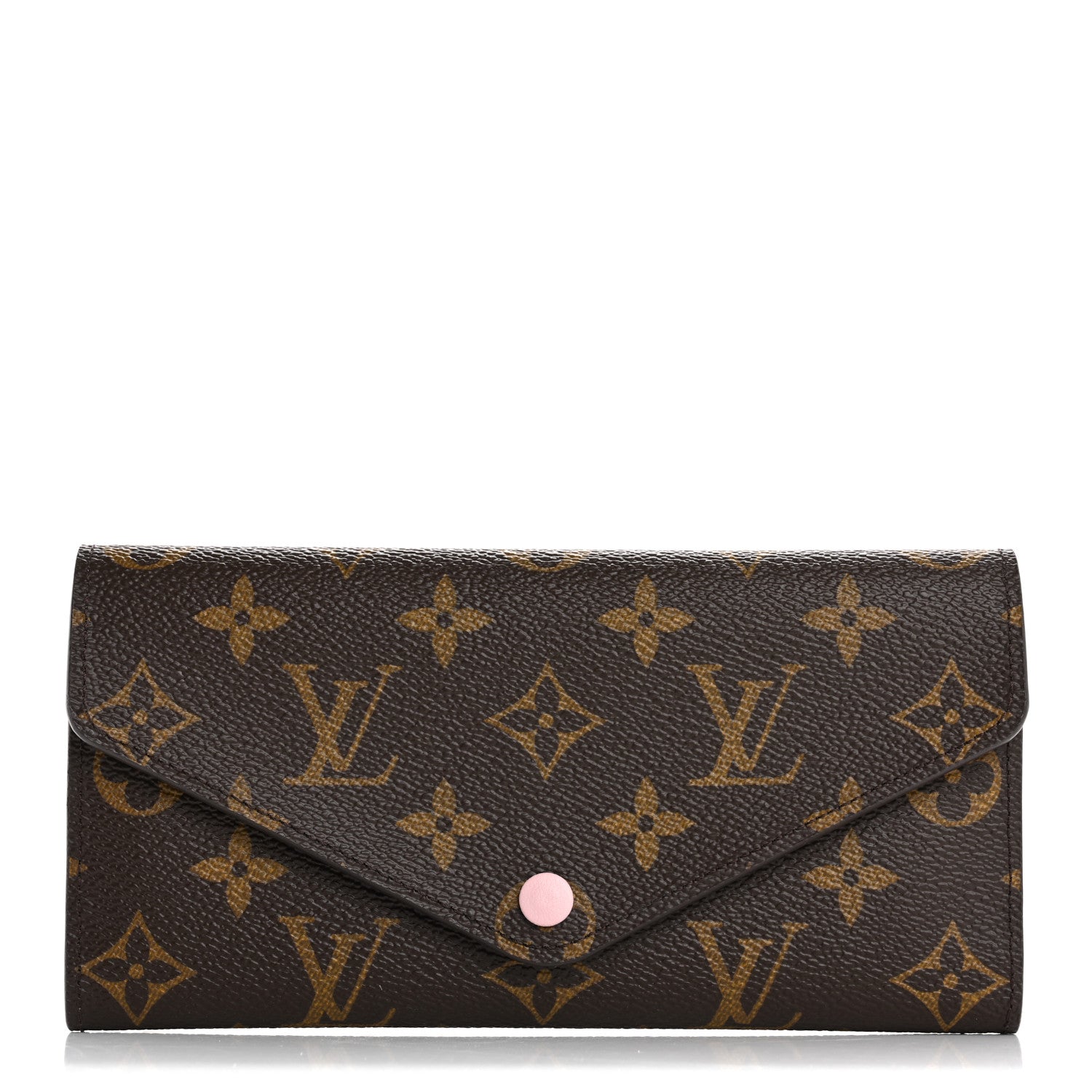 Louis Vuitton Monogram Josephine Wallet Rose Ballerine 1 of 9