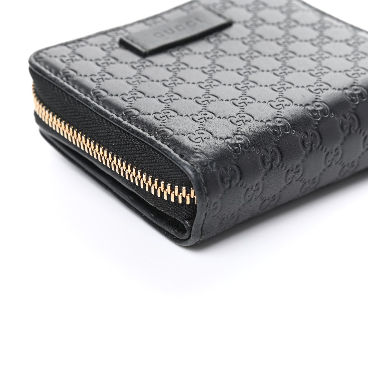 Microguccissima Compact Wallet Black
