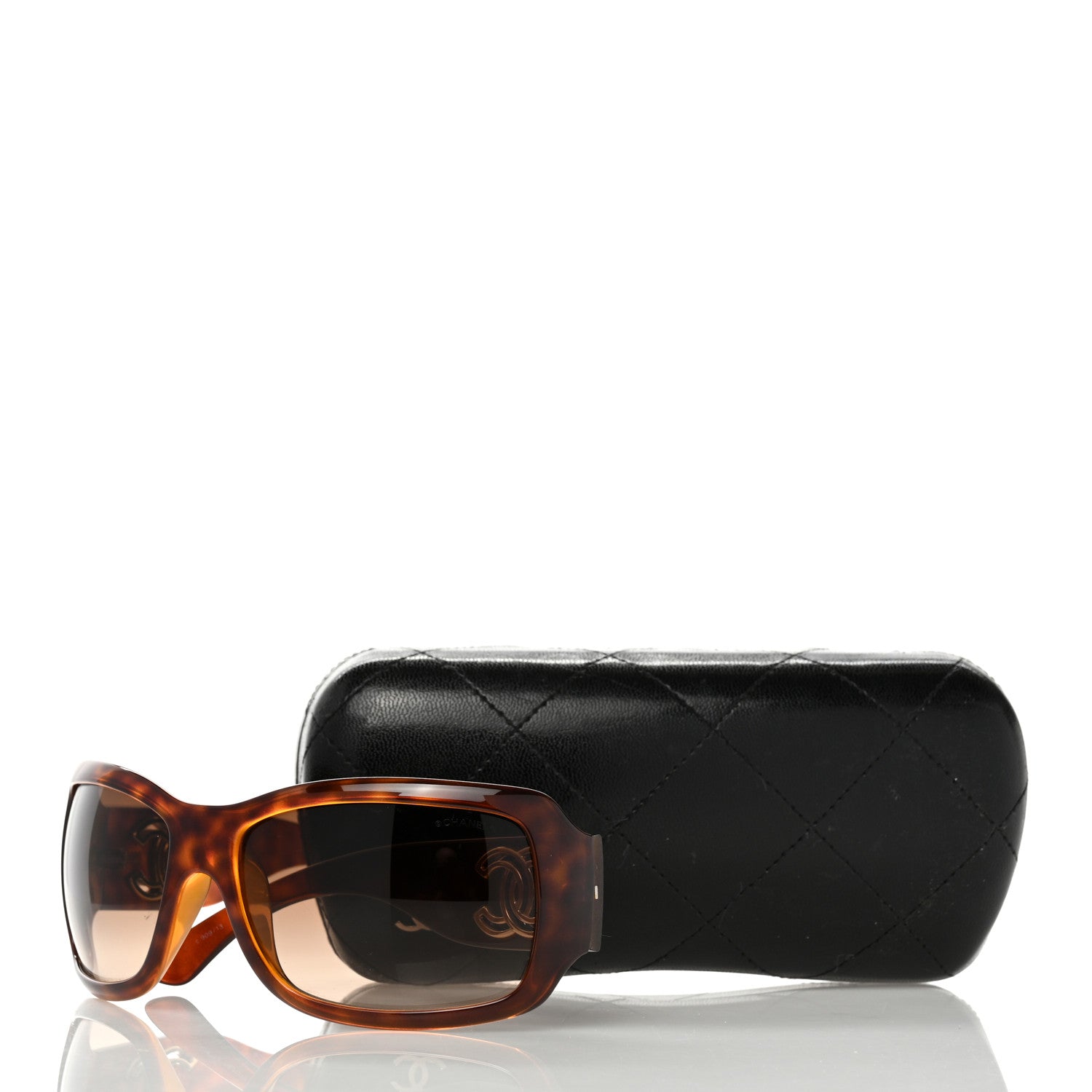 Chanel CC Sunglasses 6018 Tortoise 8 of 8