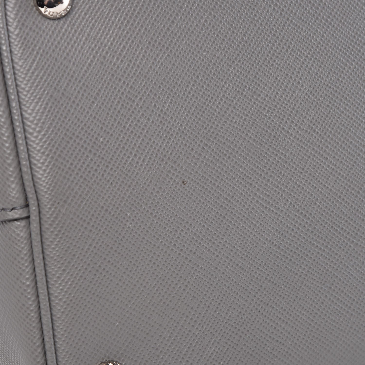 Prada Saffiano Cuir Medium Double Handle Tote Marmo Salvia 7 of 11