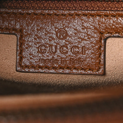 Gucci Wonka Grain Calfskin Large Diana Tote Bag Cuir Black 8 of 11