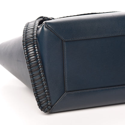 Celine Smooth Calfskin Micro Bi-Color Braided Belt Bag Dark Sea 10 of 14