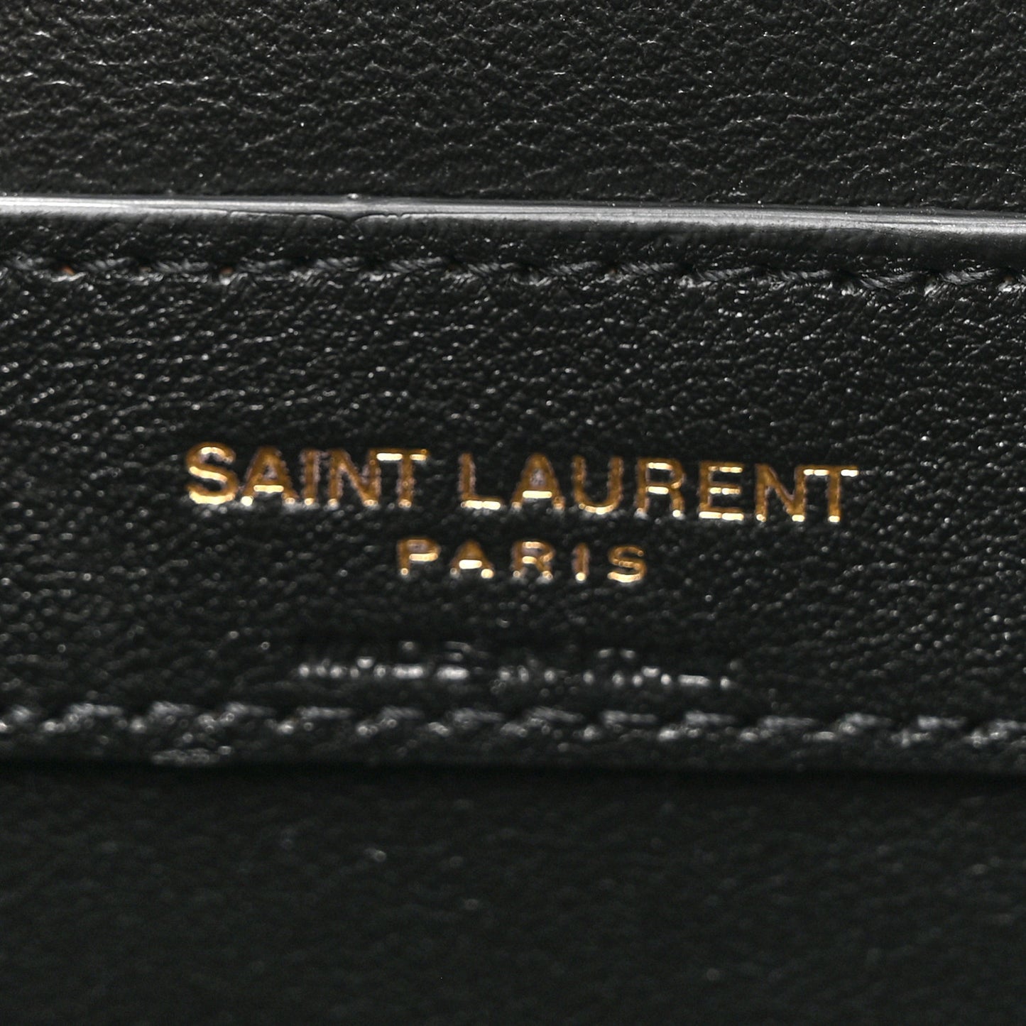 Lambskin Quilted Monogram Mini Nolita Black