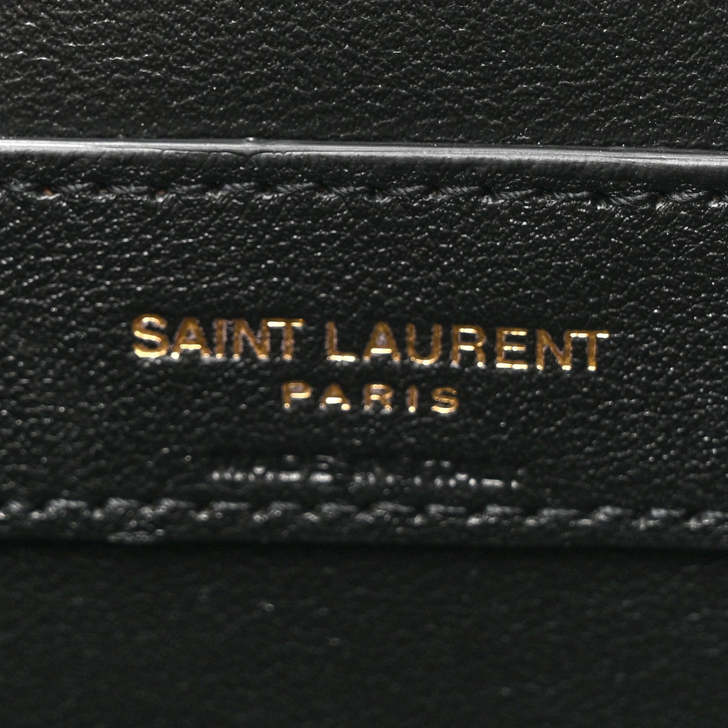 Saint Laurent Lambskin Quilted Monogram Mini Nolita Black 6 of 11