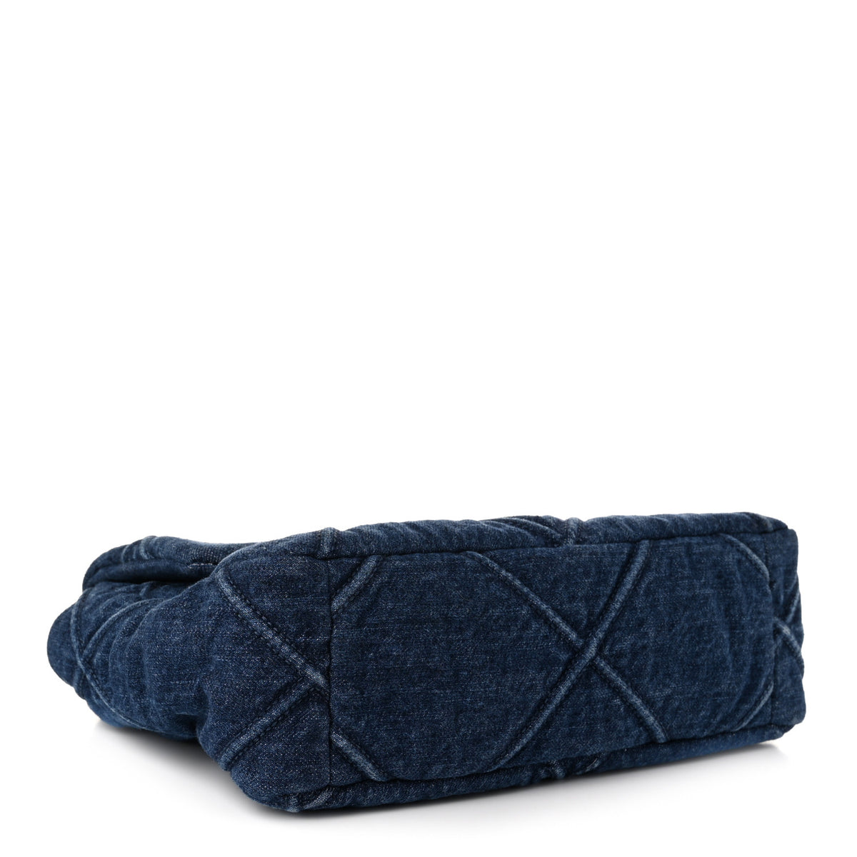 Chanel Denim Quilted Medium Chanel 19 Flap Blue 4 of 10