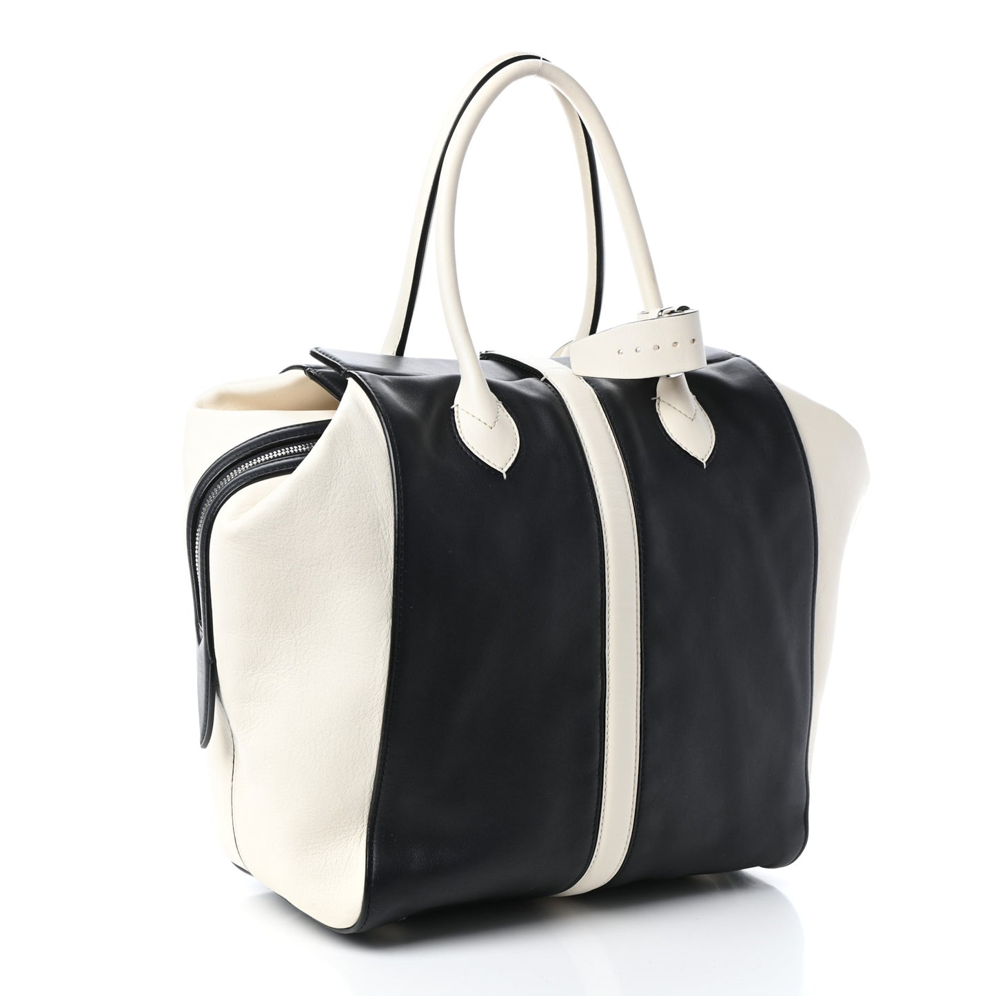 Calfskin Suship North South Speedy Navy White
