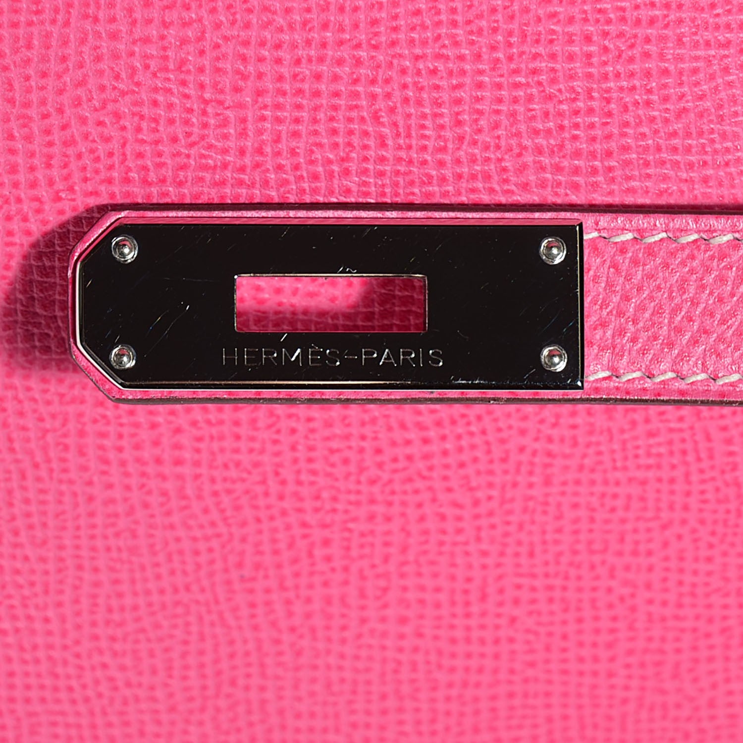 Hermes Epsom Candy Kelly Retourne 35 Rose Tyrien Rubis 9 of 26