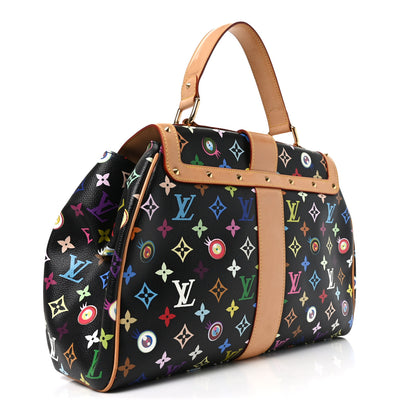 Louis Vuitton Monogram Multicolor Murakami Eye Love You Black 3 of 9