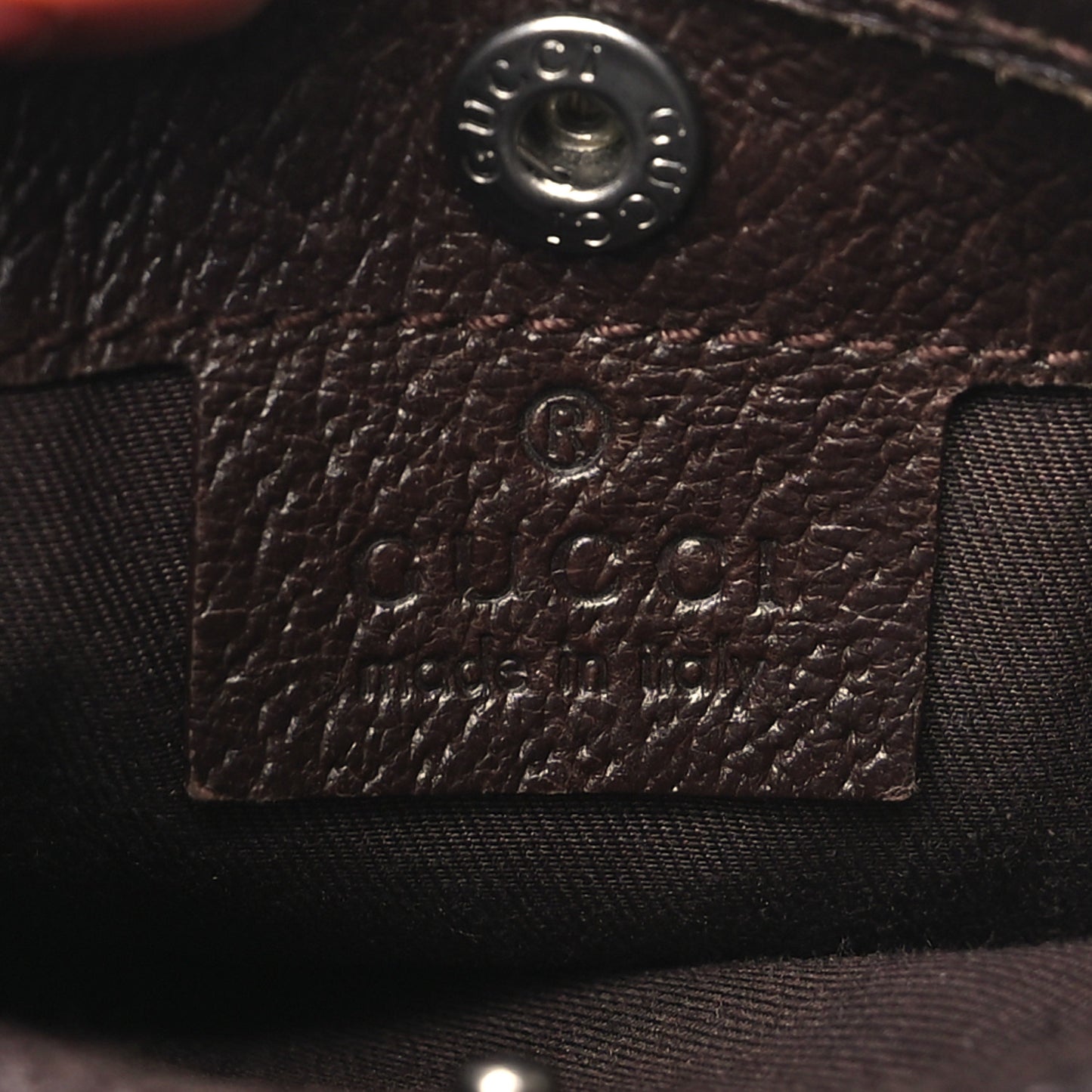 Monogram Web Mini Messenger Bag Dark Brown