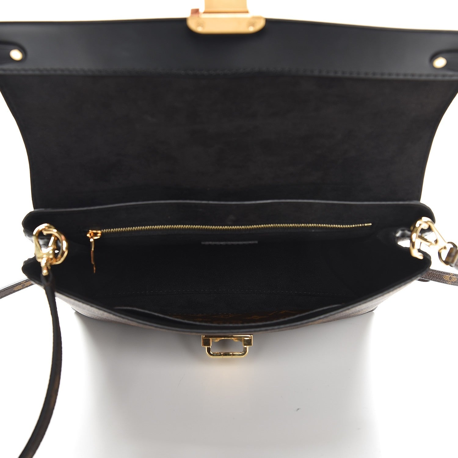 Louis Vuitton Monogram One Handle Flap Bag MM 6 of 8