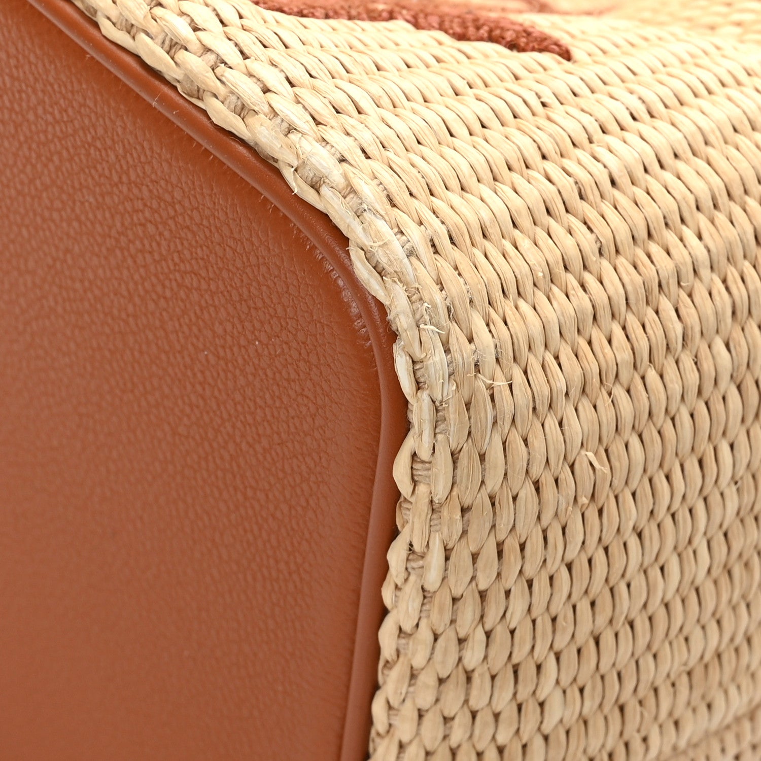 Louis Vuitton Raffia Calfskin Monogram Neonoe MM Tan 8 of 10