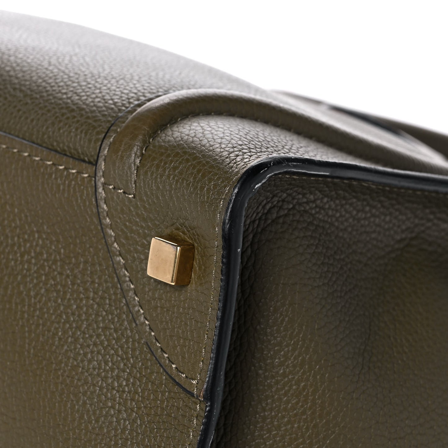 Drummed Calfskin Mini Luggage Jungle