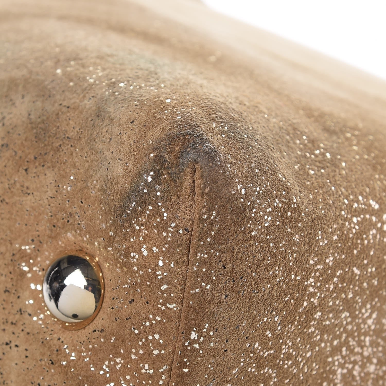 Jimmy Choo Glitter Suede Medium Rhea 11 of 14