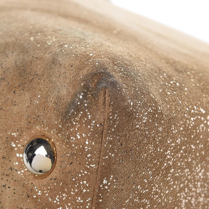 Jimmy Choo Glitter Suede Medium Rhea 11 of 14