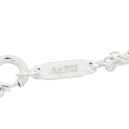 Tiffany Sterling Silver Infinity Double Chain Bracelet 4 of 5