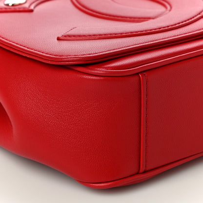 Chanel Lambskin CC Mania Flap Bag Red 8 of 9