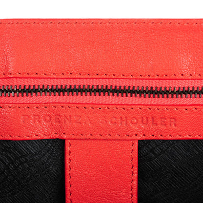 Proenza Schouler Lambskin Medium PS1 Satchel Deep Coral 6 of 9