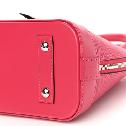 Louis Vuitton Epi Jacquard Alma BB Rose Pondicherry 8 of 8